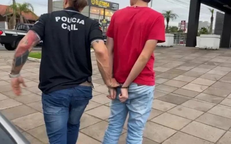 Jovem preso preventivamente em Gravataí, nesta sexta-feira (3), estava vivendo longe de Canoas há dois anos | abc+