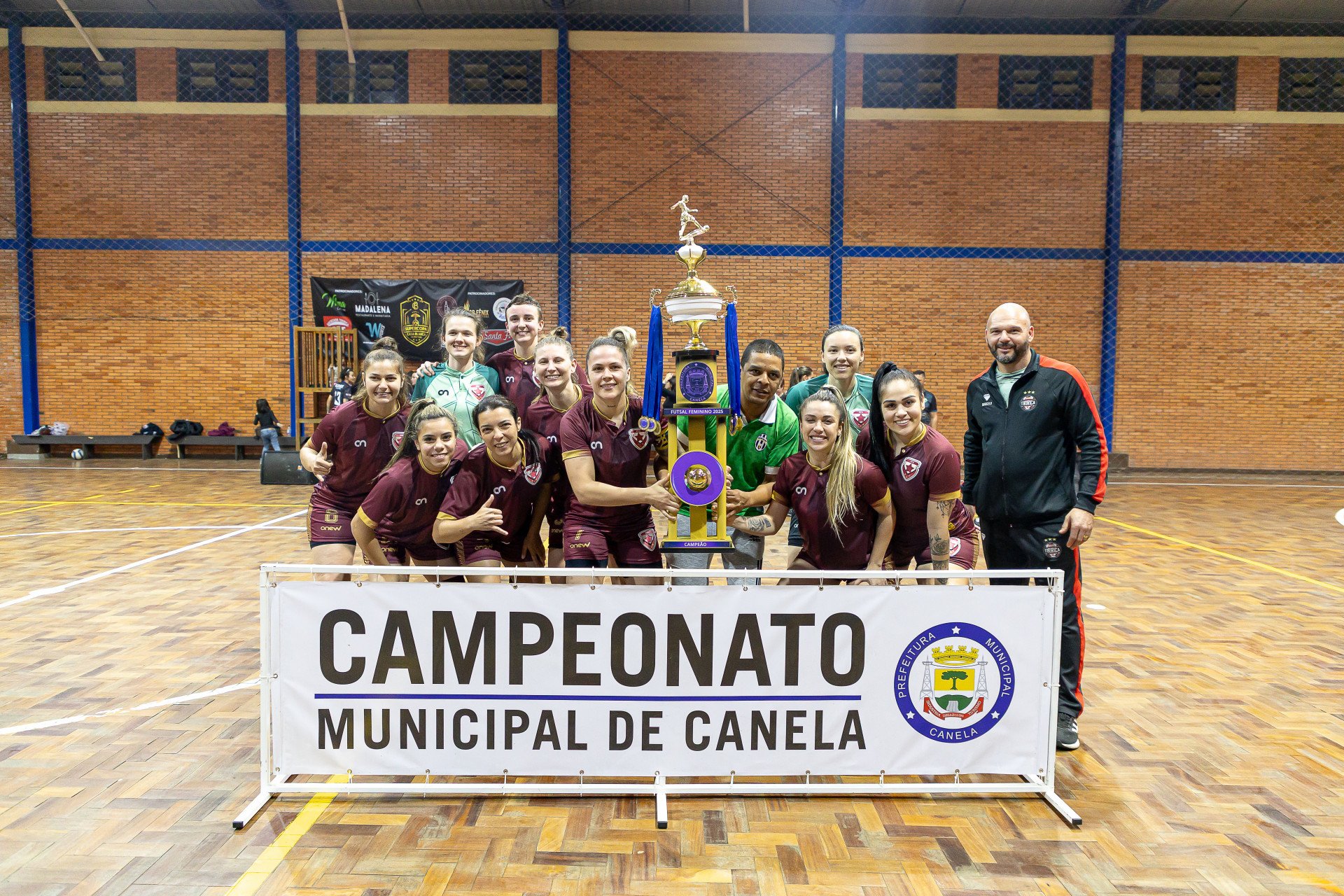 Após final inédita, Antes do Bar leva o título do Futsal feminino em Canela