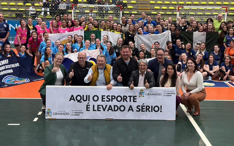 Cerimônia celebra o sucesso dos jogos escolares de Gramado 2025