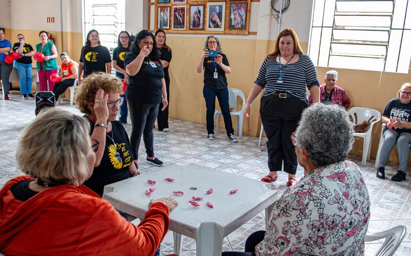 Gincana integrou participantes dos postos de saúde. | abc+