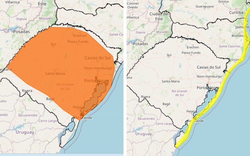 Alertas do Inmet para a segunda-feira (6) | abc+