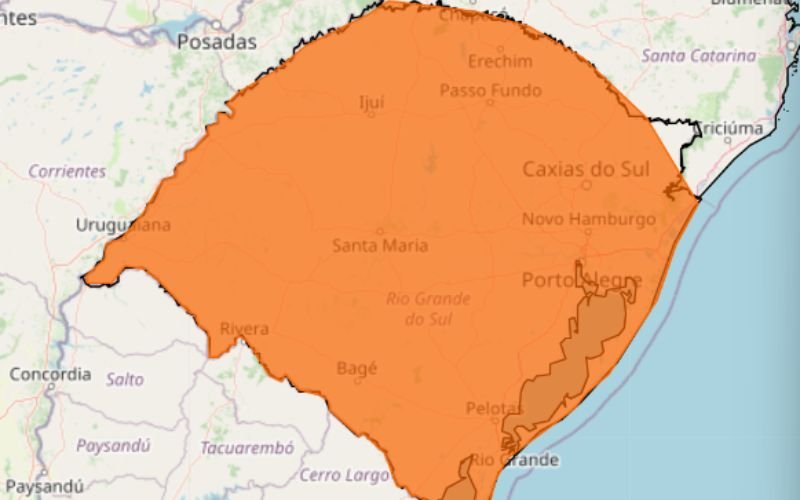 Calor de verão e alerta de tempestade: Confira a previsão do tempo para o Rio Grande do Sul