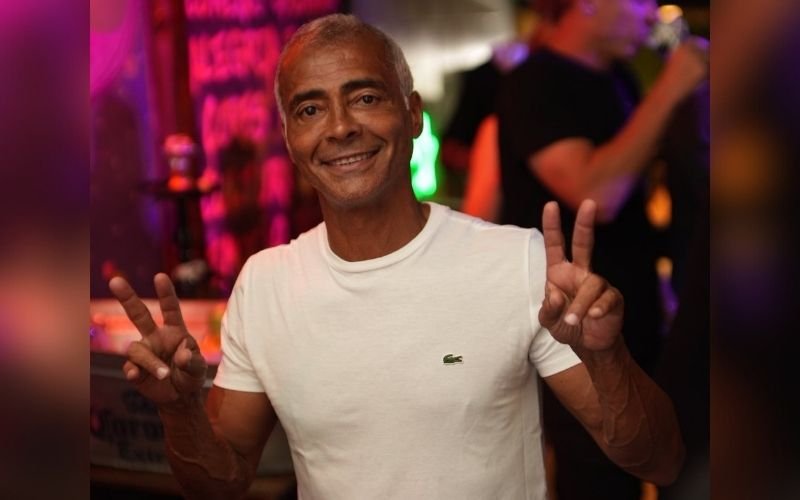 Romário curte festa na região após jogo beneficente contra os Masters do Grêmio na Serra