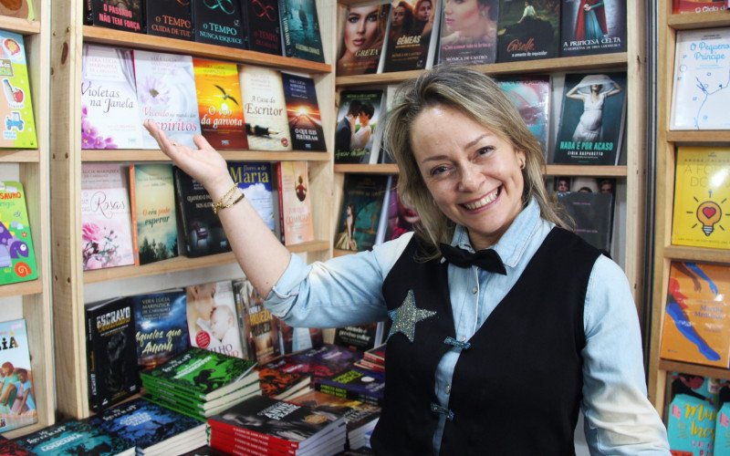 Eleonora Medeiros é a patrona da Feira do Livro de Sapiranga