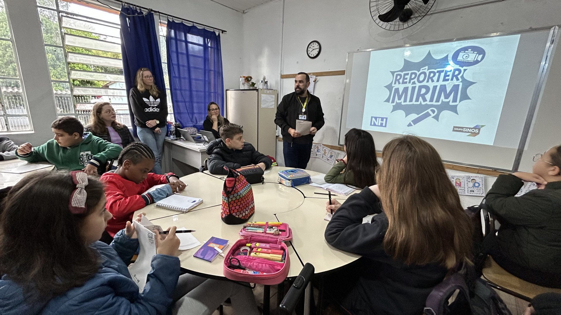 REPÓRTER MIRIM: Começam as oficinas de produção de conteúdo com os alunos da rede municipal