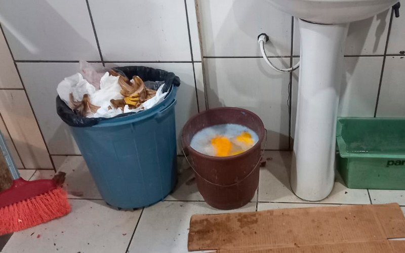 Vigilância em Saúde interdita supermercado que vendia carne clandestina em Lomba Grande