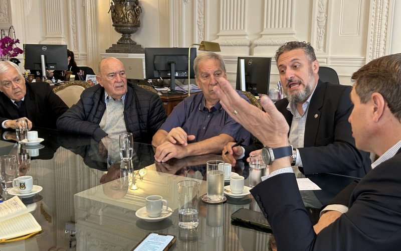 Encontro no Palácio Piratini marca primeira aproximação entre o Comitê Pró-Aeroporto e o governo do Estado | abc+