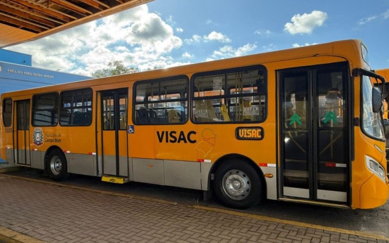 Transporte público está sendo executado por meio de contrato com a Viação Santa Clara - VISAC | abc+