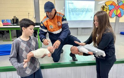 Estão abertas as inscrições para novas turmas do projeto de agentes mirins da Defesa Civil de Gramado