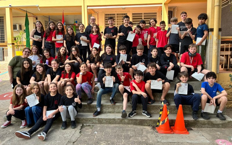 Estudantes do 4º e 5º anos da Emeb São Jacó participam de oficina do Repórter Mirim | abc+