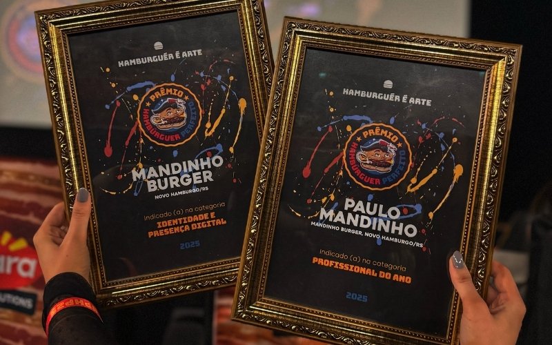 De Novo Hamburgo para o mundo: Mandinho Burger é eleito uma das melhores hamburguerias do Brasil