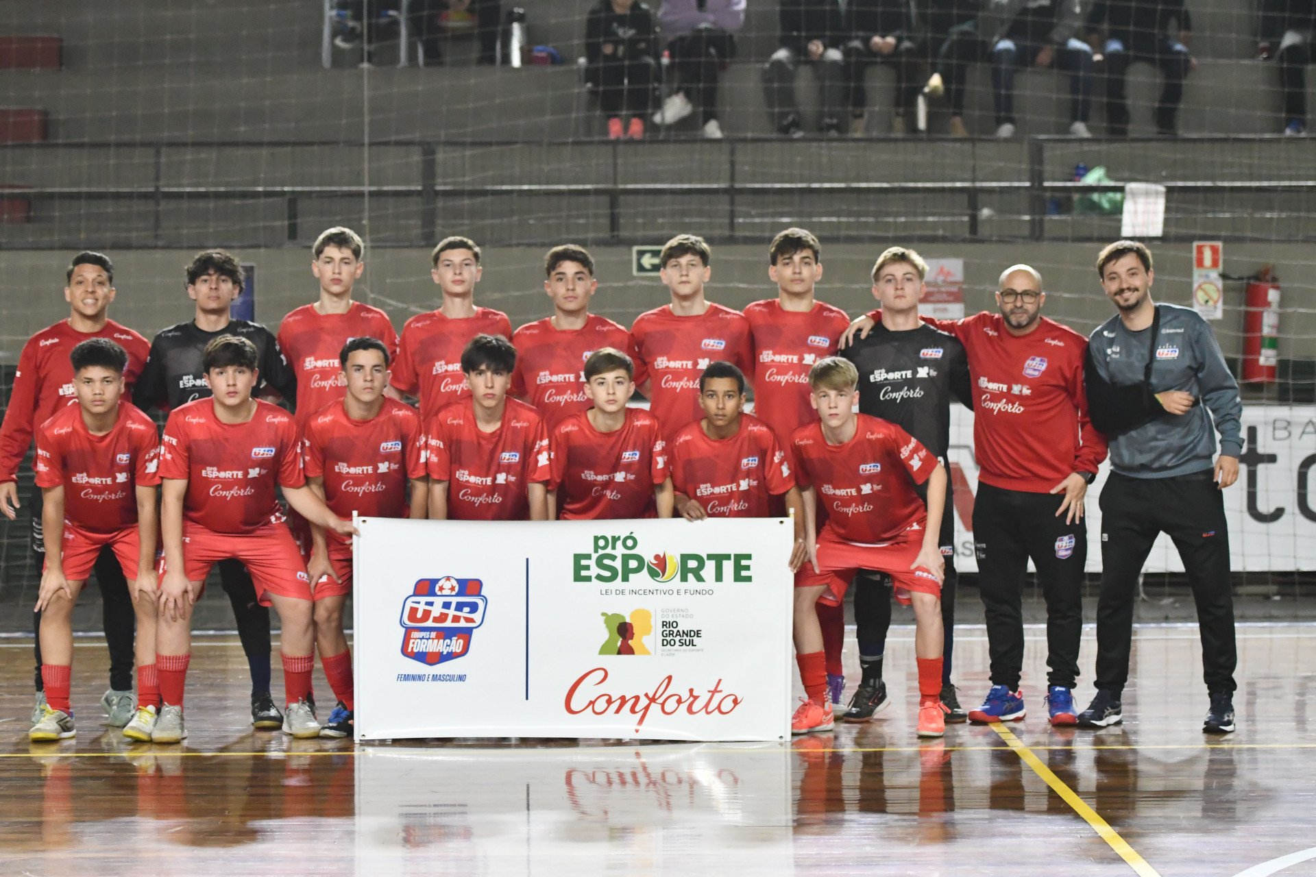 UJR inicia disputa por vaga na final da Conferência Leste do Gauchão Sub-15