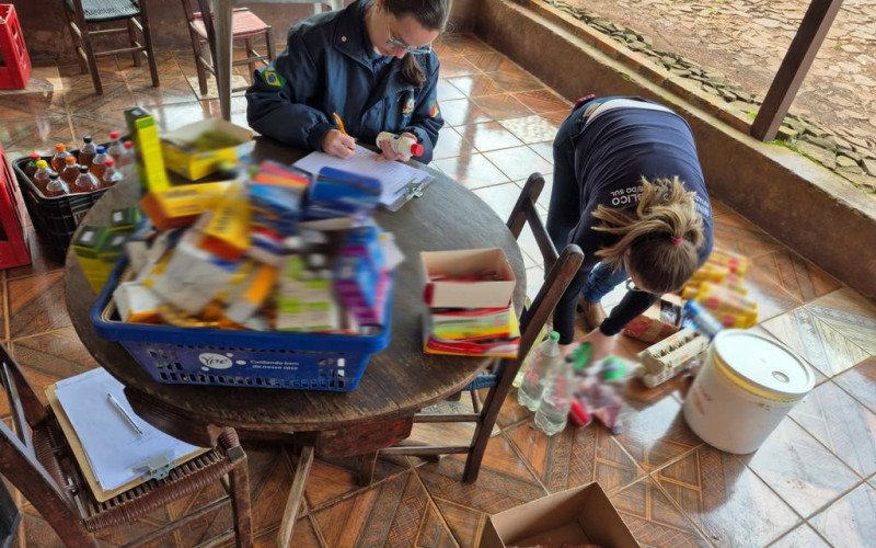 Mais de 600 quilos de produtos impróprios foram apreendidos pelo Ministério Público do Estado (MPRS)
