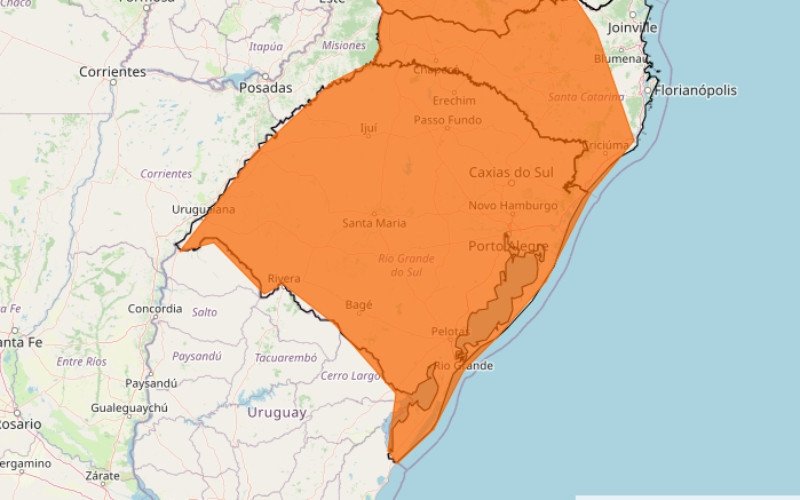 Inmet avisa para instabilidade já nas próximas horas no RS; alerta chega até Mato Grosso | abc+