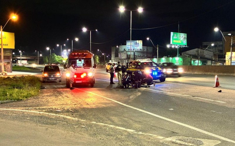 Homem morre atropelado na BR-116, em São Leopoldo, no fim da noite deste domingo (12) | abc+