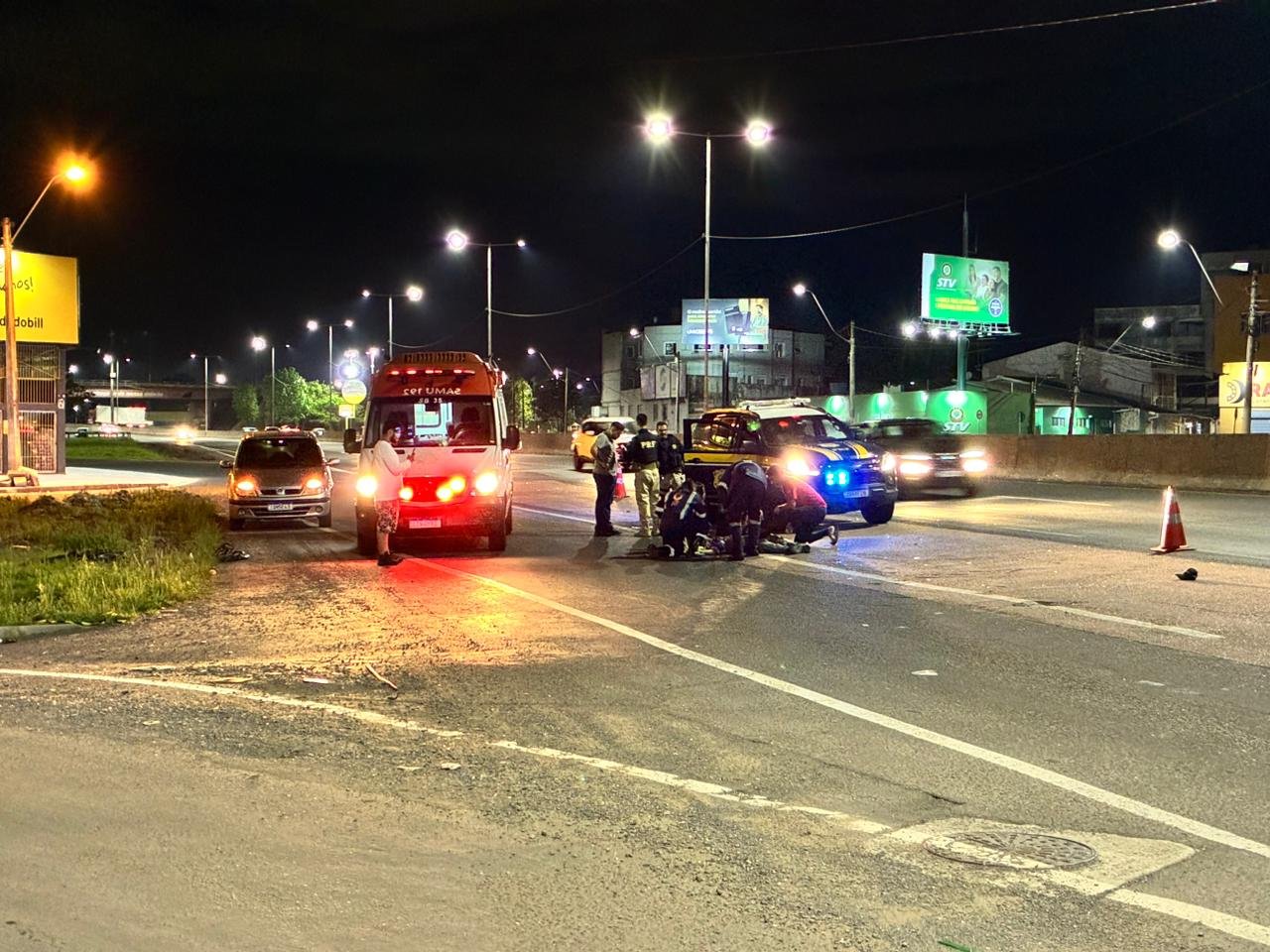 Homem morre atropelado em mais um acidente fatal em trecho perigoso da BR-116; veja vídeo