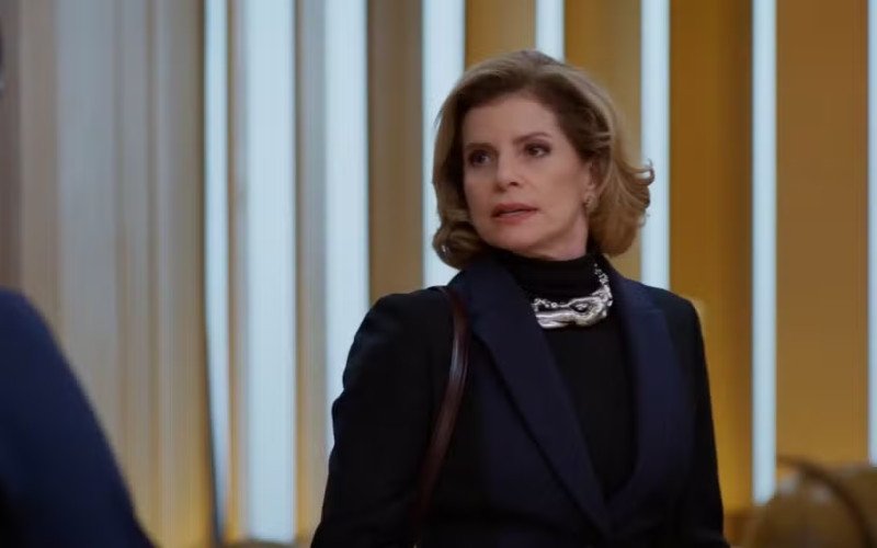 Debora Bloch como Odete Roitman na novela Vale Tudo