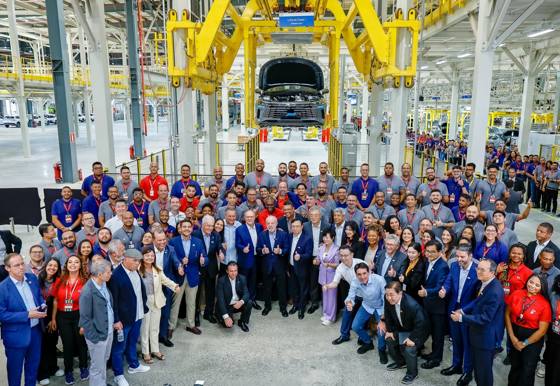 BYD pretende produzir 600 mil carros em nova fábrica