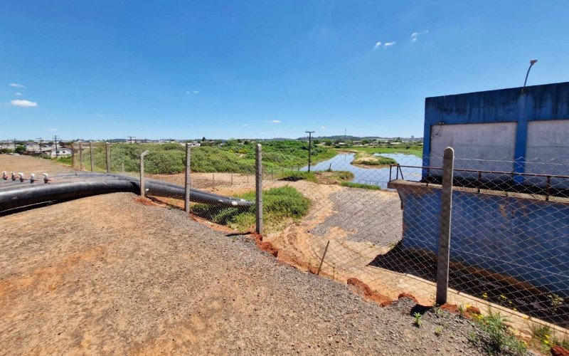 Estruturas próximas à Casa de Bombas foi completamente reconstruída
