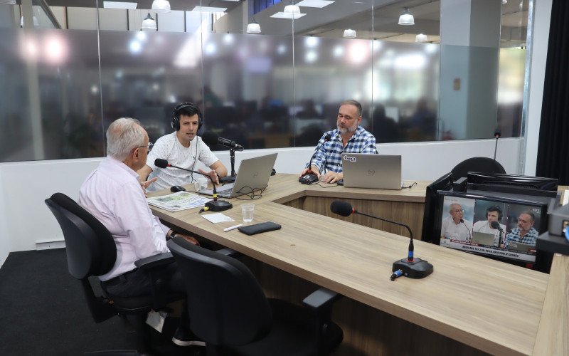 Kopschina e Reinheimer em entrevista, ontem, à ABC