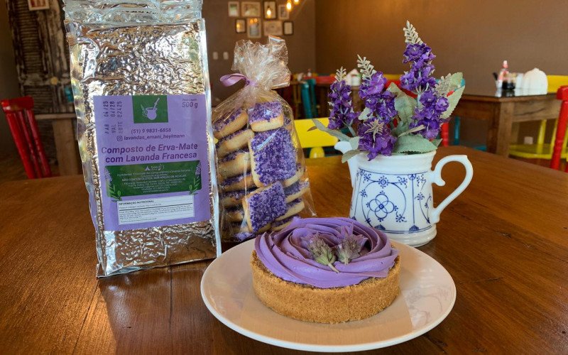 Além dos lanches tradicionais a base de lavanda, empresa investiu em erva-mate de lavanda | abc+