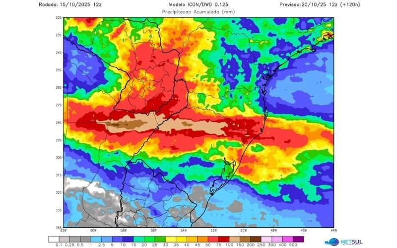 Chuva e vento voltam ao Rio Grande do Sul a partir desta quinta-feira | abc+