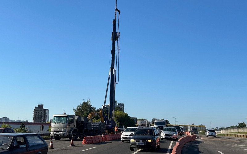 BR-116: Atenção para alteração no trânsito em trecho de Novo Hamburgo; veja o vídeo