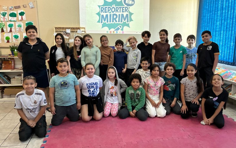 Turma do 4º ano da manhã também teve oficina ontem | abc+
