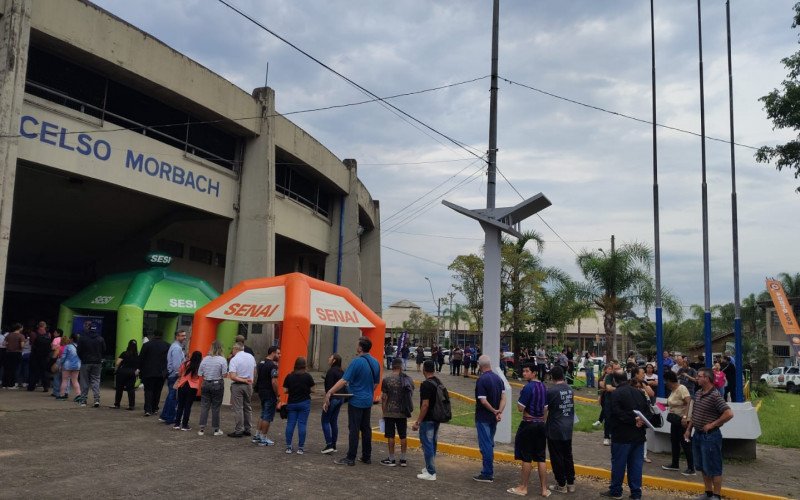 Empregar RS 2025 foi realizado no Ginásio Celso Morbach 