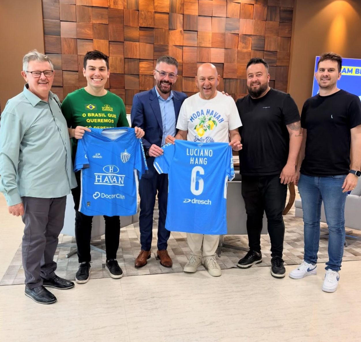 Esporte Clube Novo Hamburgo tem novo patrocinador? Saiba como foi encontro com dono da Havan