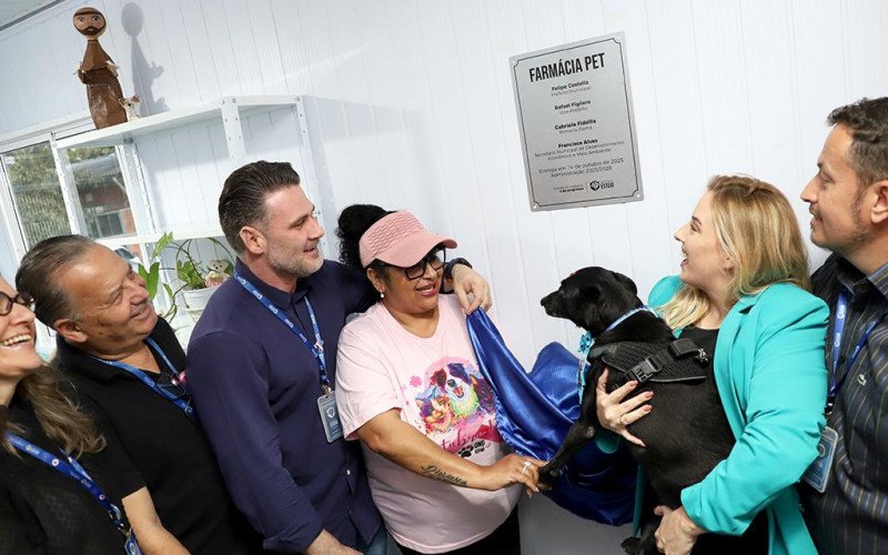  Esteio inaugurou Farmácia Pet, junto ao Centro Bem-Estar Animal (CBEA), nesta quarta-feira (15)