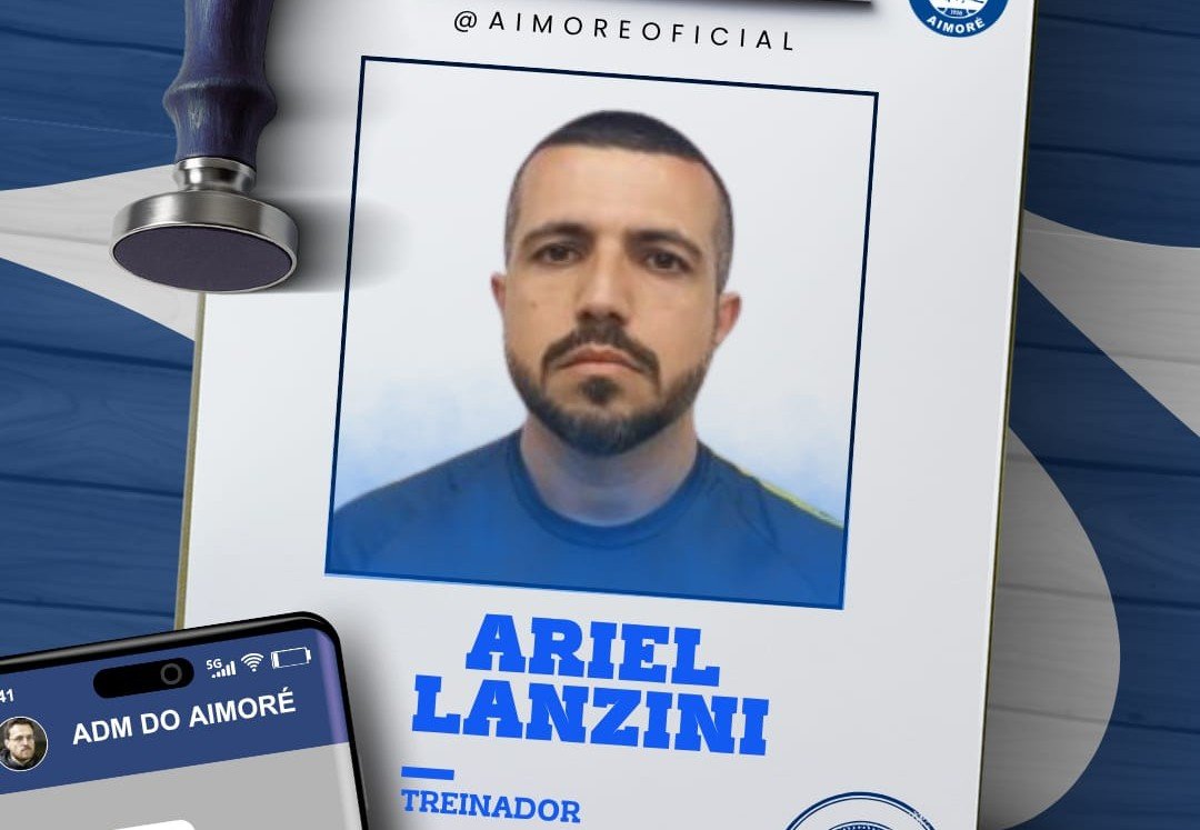Aimoré anuncia Ariel Lanzini como novo treinador