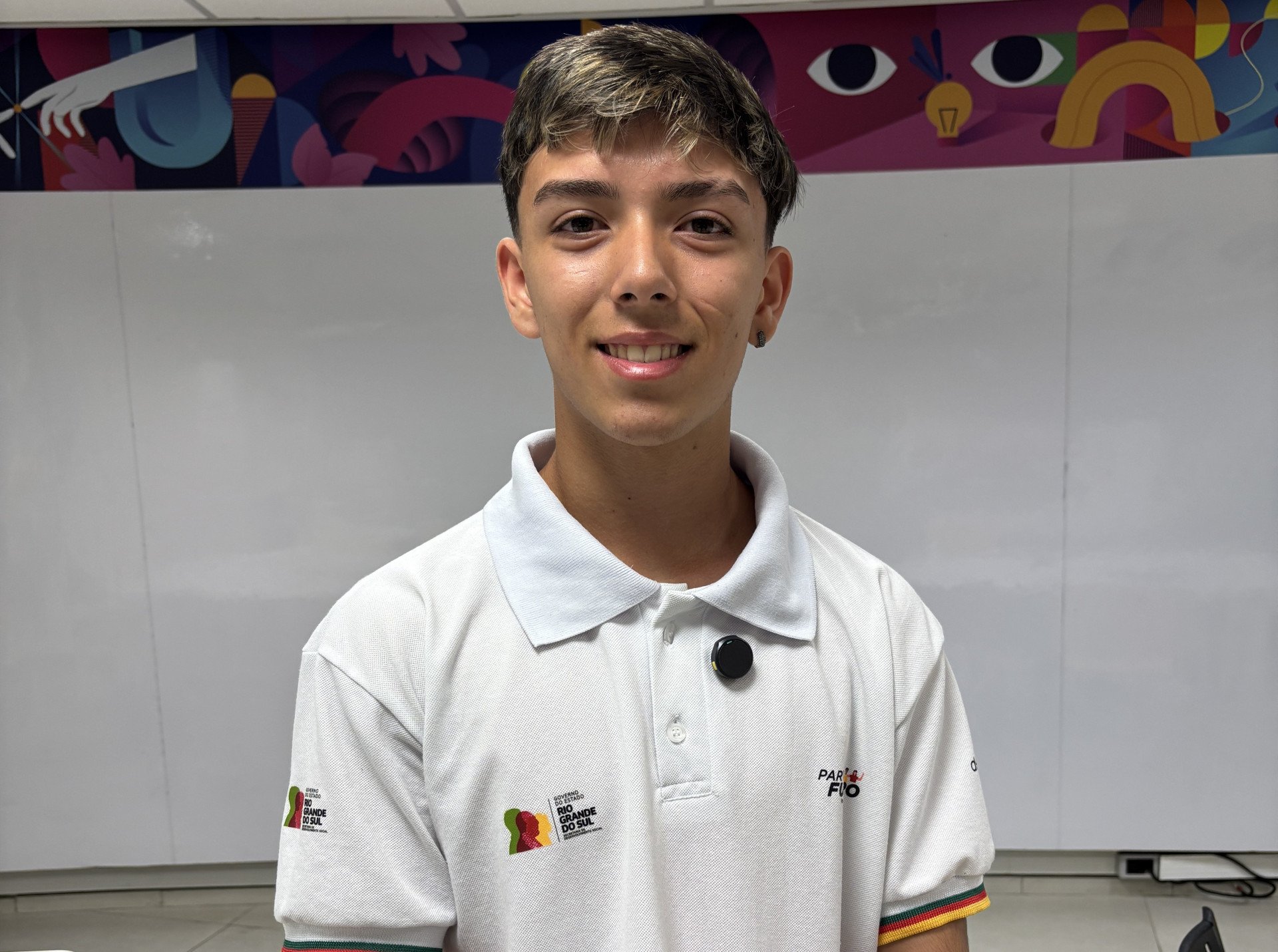 Lukas Scheibler Kalkman est&aacute; animado com a viagem | abc+