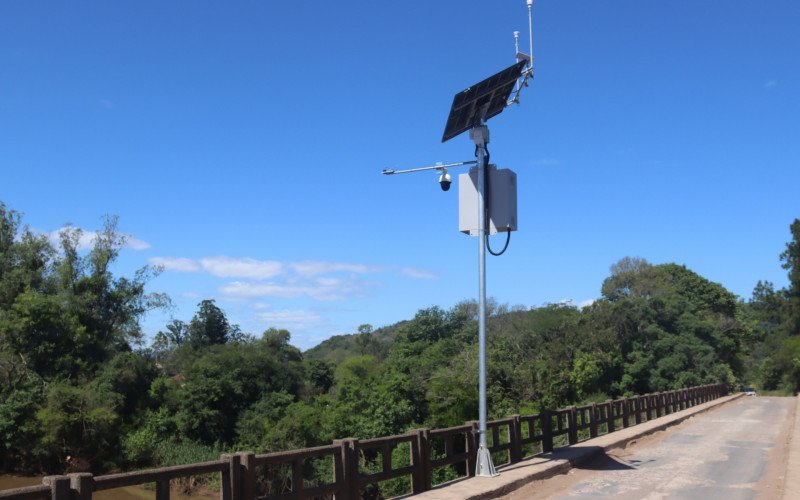 Estação de monitoramento de Sapiranga fica instalada na Estrada da Integração