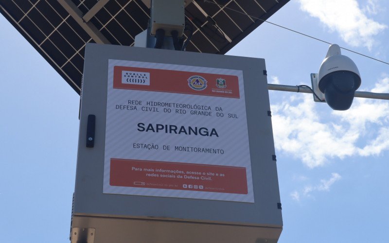 Estação de monitoramento de Sapiranga fica instalada na Estrada da Integração