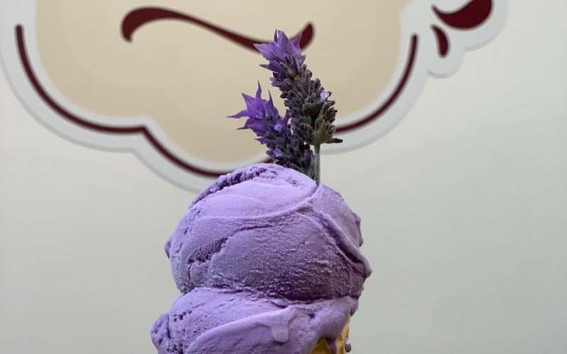 Sorvete de lavanda  | abc+