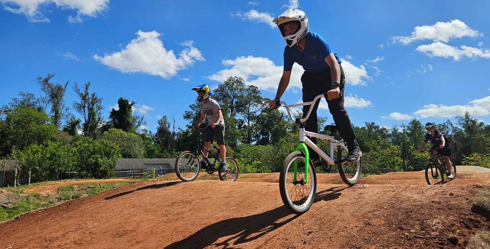 Nova pista do Parque do Trabalhador já conta com aulas de bicicross