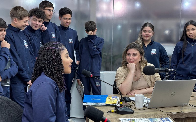 Estudantes de Novo Hamburgo e Campo Bom conhecem o Jornal NH