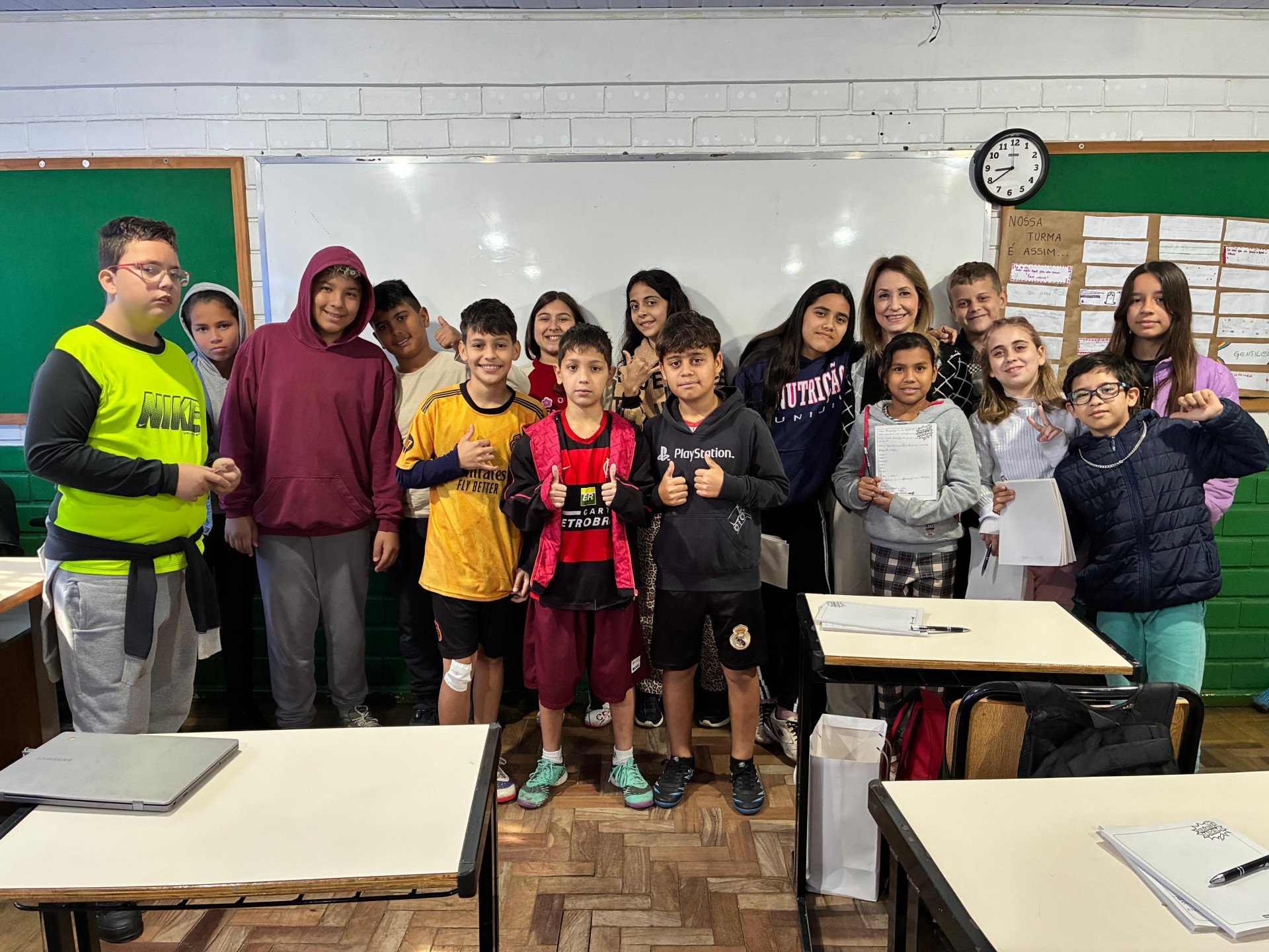 REPÓRTER MIRIM: Oficina reúne alunos de 5º ano da Emeb Guilherme Gaelzer Neto