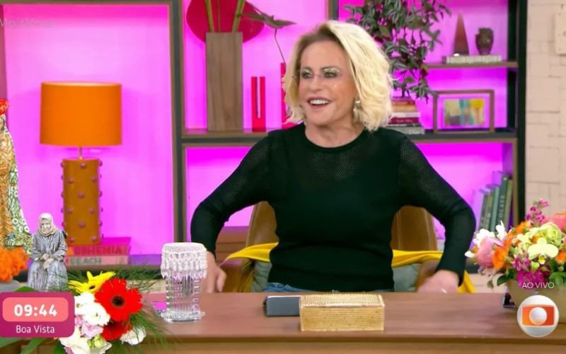 Ana Maria Braga teve que ser substituída por Tati Machado durante Mais Você desta quarta-feira | abc+