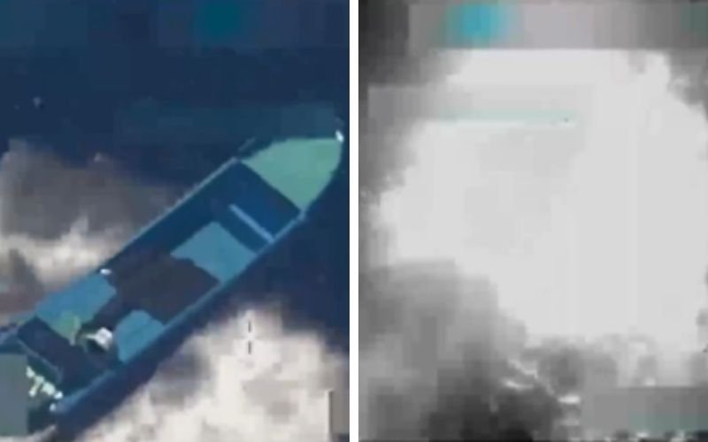 VÍDEO: EUA fazem primeiro bombardeio no Pacífico, próximo à América do Sul