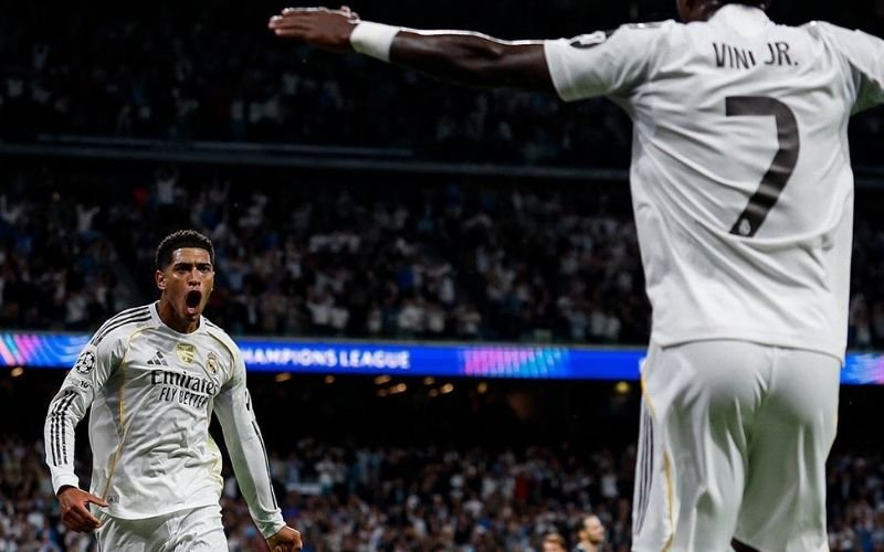 Real Madrid tem vitória magra sobre a Juventus em noite de aplausos a Vini
