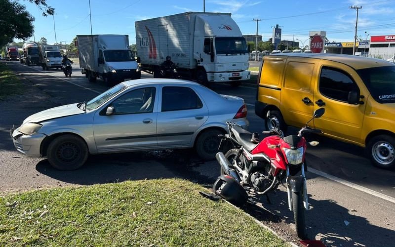 Acidentes afetam o trânsito na região na manhã desta quinta-feira (23) | abc+
