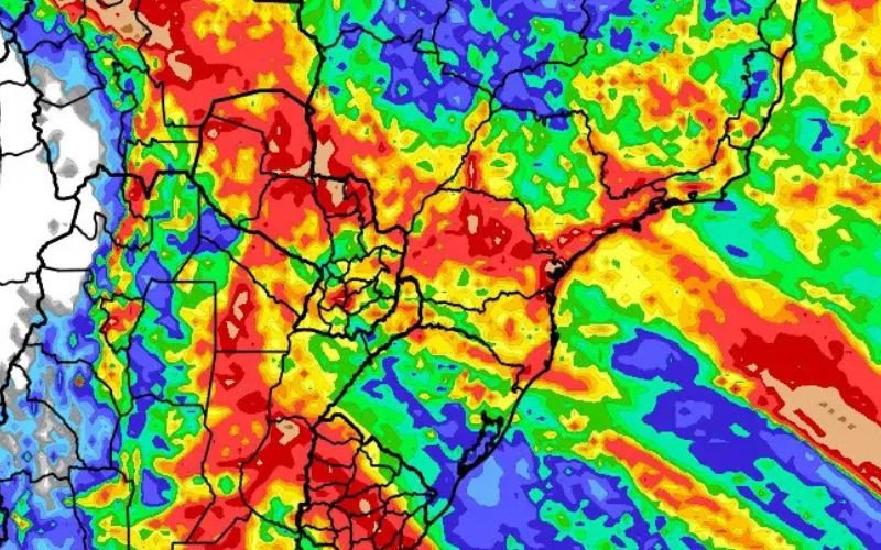 Chuva esperada para os próximos 10 dias no Sul do Brasil | abc+