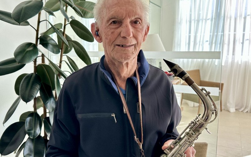 Albano Schneider, tem 93 anos