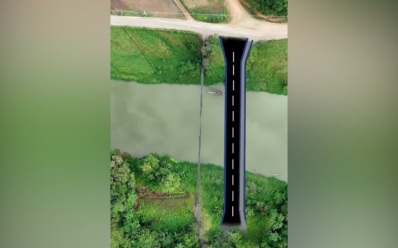 Ponte de concreto promete transformar 16 quilômetros em 100 metros, entre os municípios de Guaramirim e Araquari | abc+