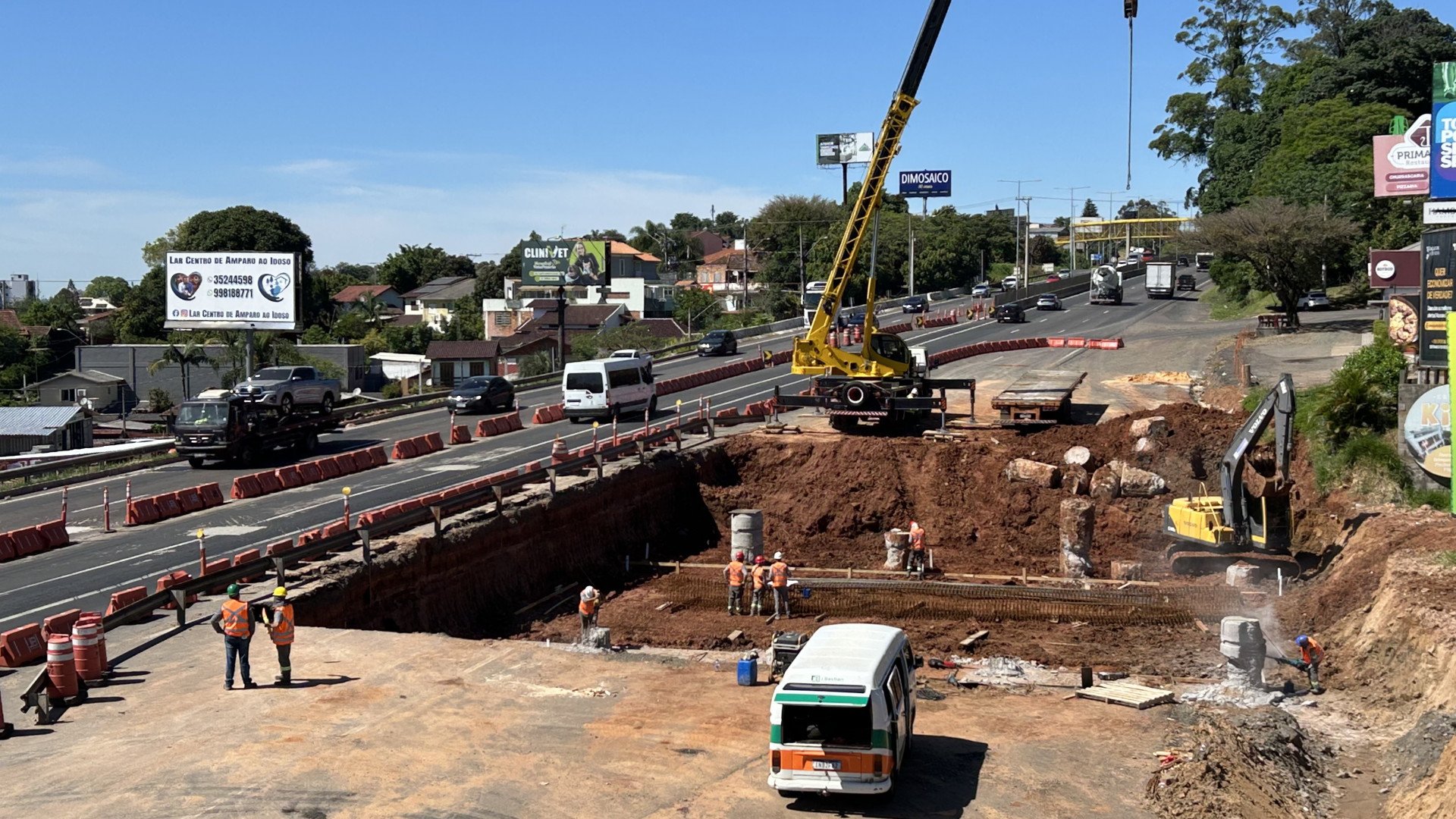 BR-116: Mapas mostram como vão ficar as duas passagens subterrâneas em Novo Hamburgo que terão custo de R$ 17 milhões
