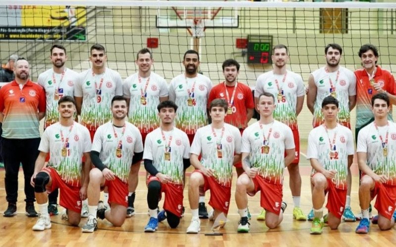 Time masculino da Ginástica NH/Feevale enfrenta a UFSM | abc+