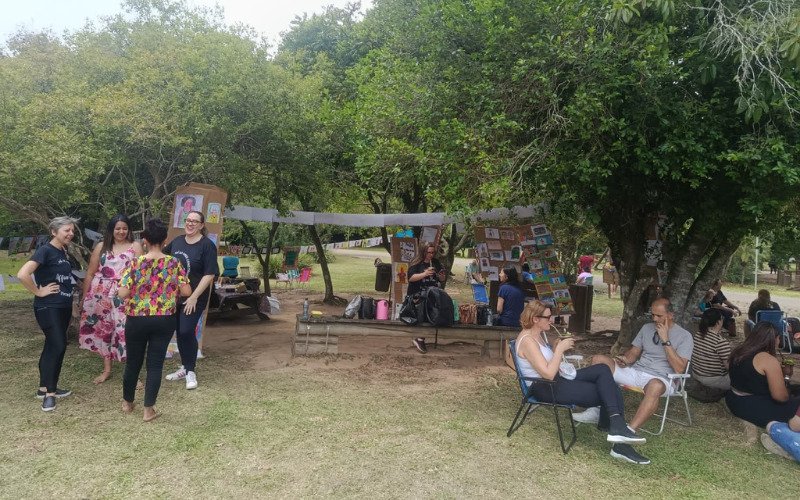 Atividade foi realizada na manhã deste sábado (25) no Parcão de Novo Hamburgo