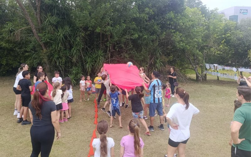 Atividade foi realizada na manhã deste sábado (25) no Parcão de Novo Hamburgo